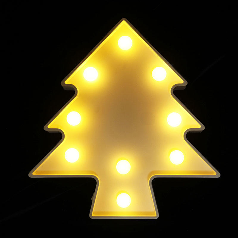 10L LED Christmas tree modeling light (MDF backplane)