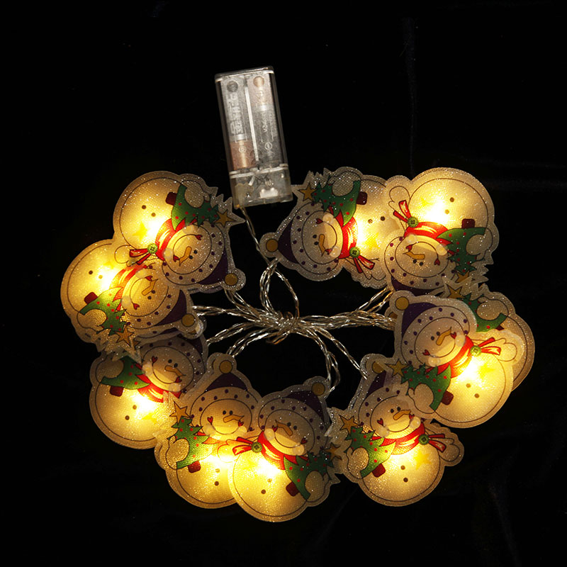 10L LED PVC Snowman