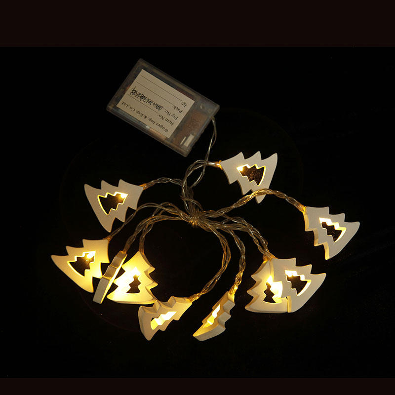 10L LED wooden Christmas tree