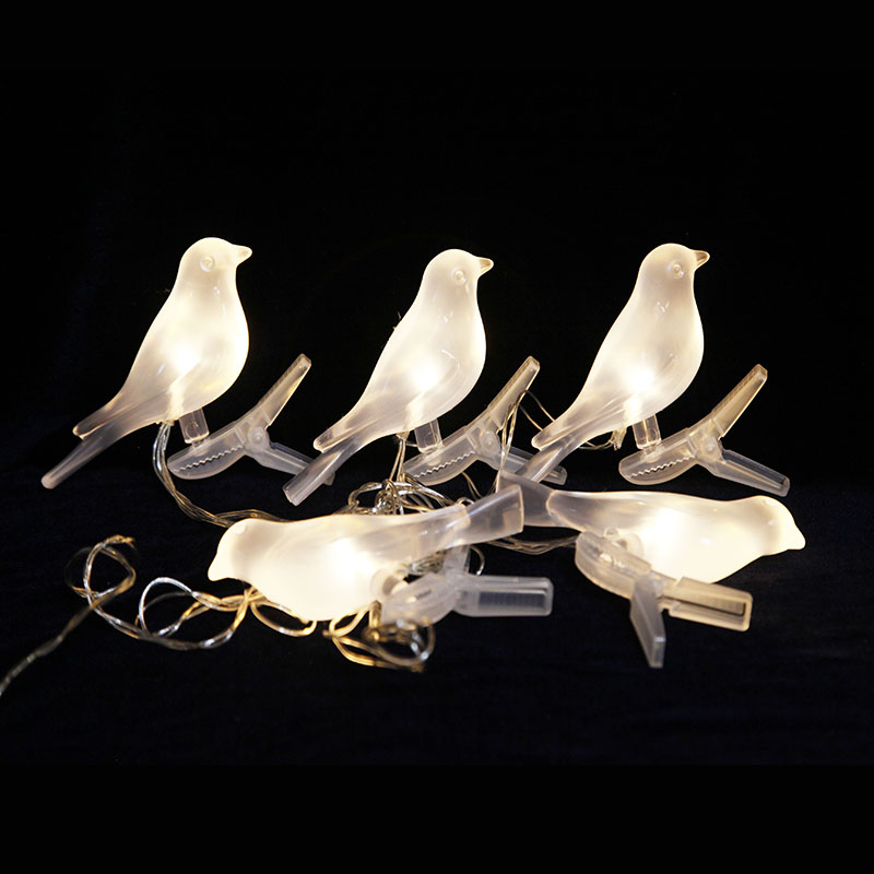5L LED Solar Bird Belt Clip