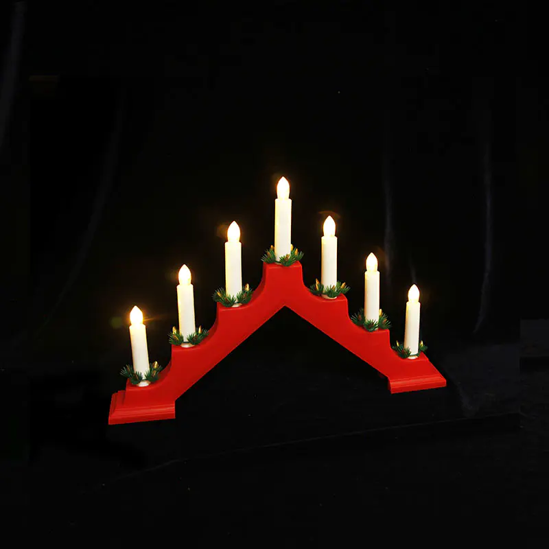 7L LED red plastic bridge light