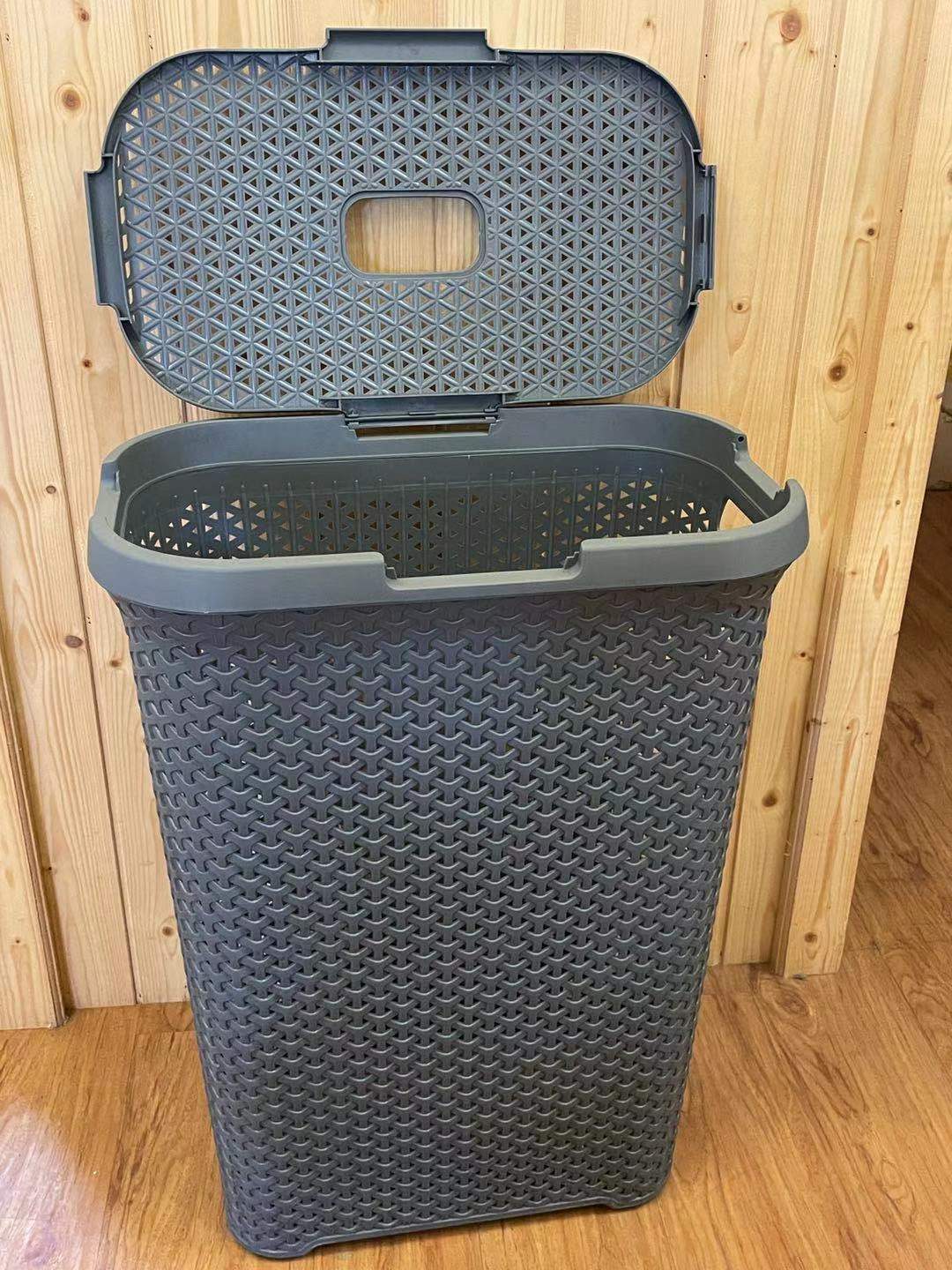 Plastic Woven Hamper