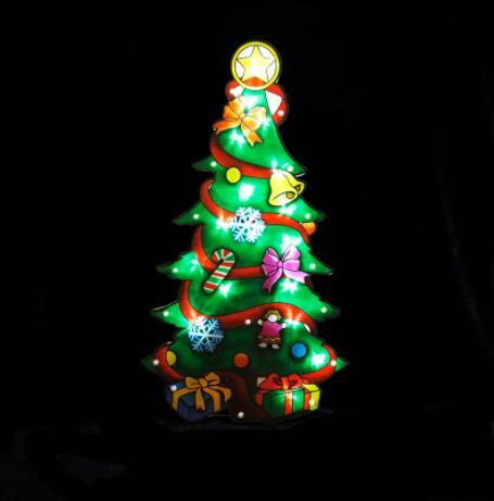 SANTA CLAUS AND CHRISTMAS TREE